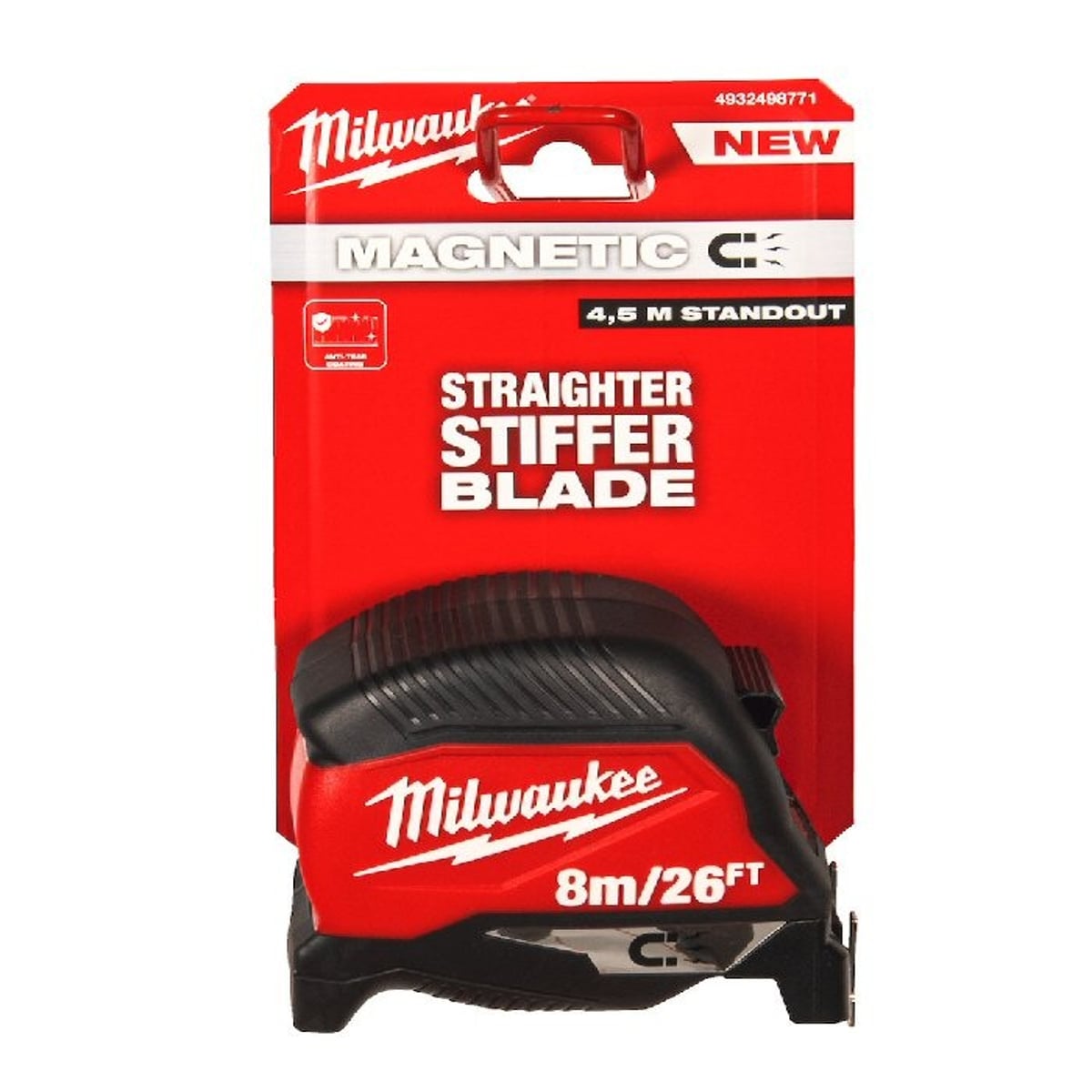 Milwaukee 4932498771 Magnetic Measuring Tape Gen4 8m/26ft-30